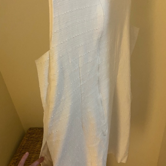 Size 12 white loft shift dress with pockets - Picture 4 of 4